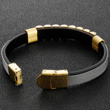 10MM Wide Stainless Steel Bracelet for Men Engraveable