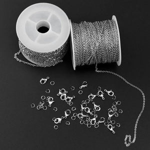 10M Stainless Steel Necklace Chain Accessory DIY Jewelry Making