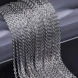 10M Stainless Steel Necklace Chain Accessory DIY Jewelry Making
