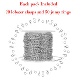 10M Stainless Steel Necklace Chain Accessory DIY Jewelry Making