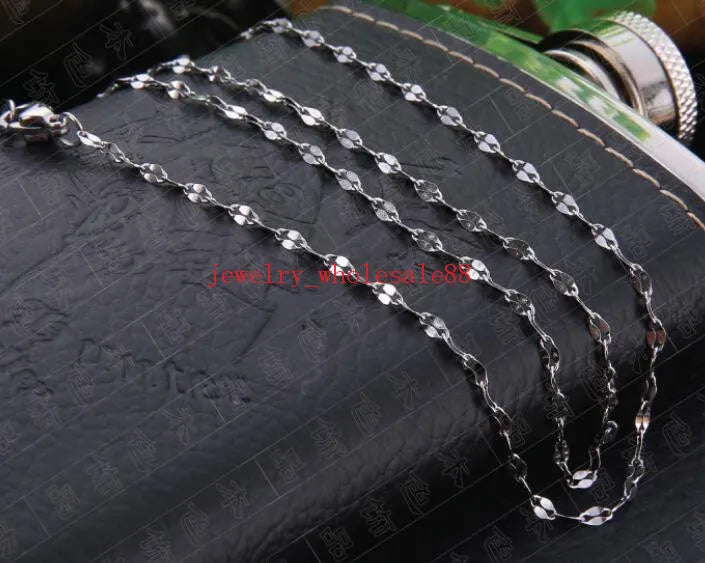 10M Stainless Steel Butterfly Lip Chain Jewelry Finding