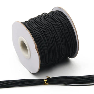 10M 1mm Nylon Cord Rubber Stretch Beads Cord Colored Elastic Thread DIY Jewelry
