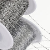 10M 2M Stainless Steel Chain Thin Beading Cable Chains DIY Bracelet Necklace