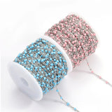 10M Stainless Steel Bead Chain Enamel Necklace Ball Chain