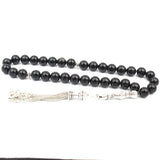 10Mm Natural Agate Round Beads Islamic Rosary Allah Bracelet Pendant