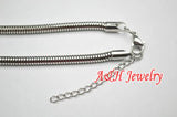 5mm Snake Chain Stainless Steel Bracelet 8'' Length Men Women