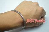 5mm Snake Chain Stainless Steel Bracelet 8'' Length Men Women