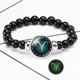 Luminous Constellation Beaded Bracelet Men Women Jewelry