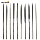 10PC Diamond Mini Needle File Set 140mm for Glass Stone Hobbies Crafts