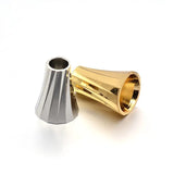 10PC 7 Style Brass Bead Cones Mix for DIY Crafting Jewelry Making