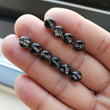 10PC Bad Dirty Word Logo Tongue Barbell 14G Body Jewelry