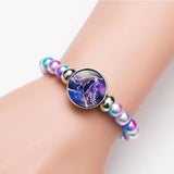 12 Constellations Zodiac Bracelets For Men - Travel Jewelry