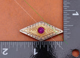 10PC Silver Purple Turquoise Leathercraft Stud Rivet Conchos Screwback