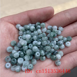 Hand-Carved Jade Abacus Beads Charm Jewellery Accessory