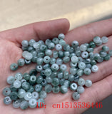 Hand-Carved Jade Abacus Beads Charm Jewellery Accessory