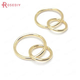 10PCS 18K Brass Irregular Charms Pendants for Jewelry Making