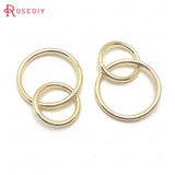 10PCS 18K Brass Irregular Charms Pendants for Jewelry Making