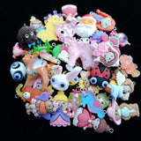 10PCS 2-3cm Mixed Charms Pendants for Jewelry Making