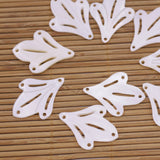 10PCS Flower Shell Mother of Pearl Charms DIY Jewelry Making 20mmx28mm
