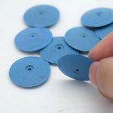 10PCS 22MM Ruber Polishing Wheel Jewelry Metal Finish Electric