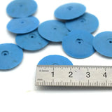 10PCS 22MM Ruber Polishing Wheel Jewelry Metal Finish Electric