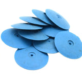 10PCS 22MM Ruber Polishing Wheel Jewelry Metal Finish Electric