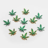 10PCS Maple Leaf Charms Pendant for Jewelry Making DIY Accessories