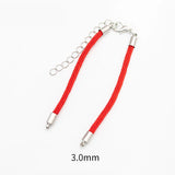 10PCS Adjustable Polyamide Nylon Braiding Bracelet Connectors for DIY Jewelry