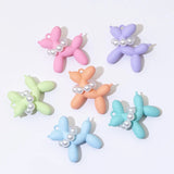 10PCS 46*46mm Cartoon 3D Balloon Dog Metal Charms Pendant for DIY Jewelry