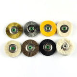10PCS 48MM Polishing Wheel Buffing Pad Brush Abrasive Wool/Pig Hair Bristle