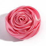 10PCS Satin Chiffon Flowers DIY Hair Fabric Flowers Wedding