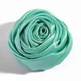 10PCS Satin Chiffon Flowers DIY Hair Fabric Flowers Wedding