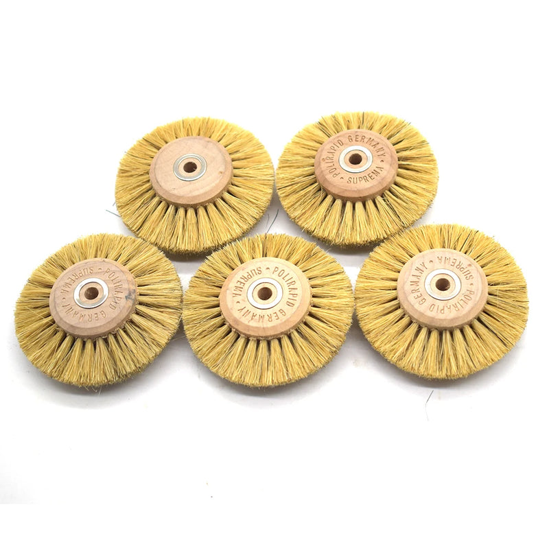 10PCS 78MM 4C Polishing Brushs Bristle Buffing Abrasive Brush