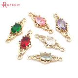 10PCS High Champagne Oval Charms Pendants