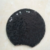 10PCS Big Double Sequin Mickey Ears Motifs for DIY Headbands