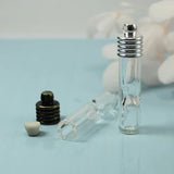 10PCS 8MM Sandglass Tube Hourglass Timer Glass Vial Pendant Lot