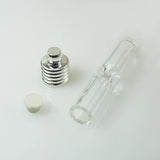 10PCS 8MM Sandglass Tube Hourglass Timer Glass Vial Pendant Lot
