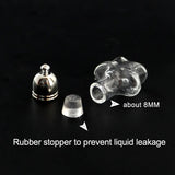 10PCS 8MM Glass Pendant DIY Wishing Glass Bottle Jewelry Finding