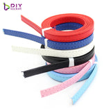 10PCS 8MM Wide PU Leather Bracelets with Slide Letters/Charms