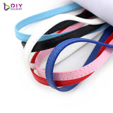 10PCS 8MM Wide PU Leather Bracelets with Slide Letters/Charms