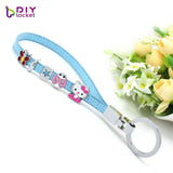 10PCS 8MM Wide PU Leather Wristband Bracelets for DIY Charms LSBR035*10