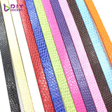10PCS 8MM Wide PU Leather Wristband Bracelets for DIY Charms LSBR035*10