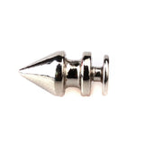 10PCS Metal Screw Back Spots Spikes Studs for Leather Craft Punk Jewelry Making