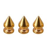 10PCS Metal Screw Back Spots Spikes Studs for Leather Craft Punk Jewelry Making