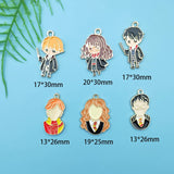 10PCS Magic School Charm Cartoon Pendant for DIY Jewelry