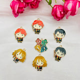 10PCS Magic School Charm Pendant DIY Keychain Earrings Jewelry Accessories