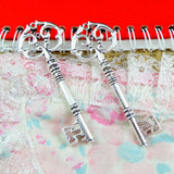 10PCS Keys Pendant For Chains Necklace Man Gift DIY Jewelry Key Accessory