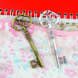 10PCS Keys Pendant For Chains Necklace Man Gift DIY Jewelry Key Accessory