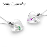 10PCS Arcylic Vial Pendants Rice Pendant Dolphin Jewelry