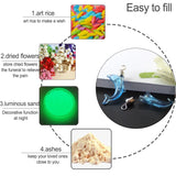 10PCS Arcylic Vial Pendants Rice Pendant Dolphin Jewelry